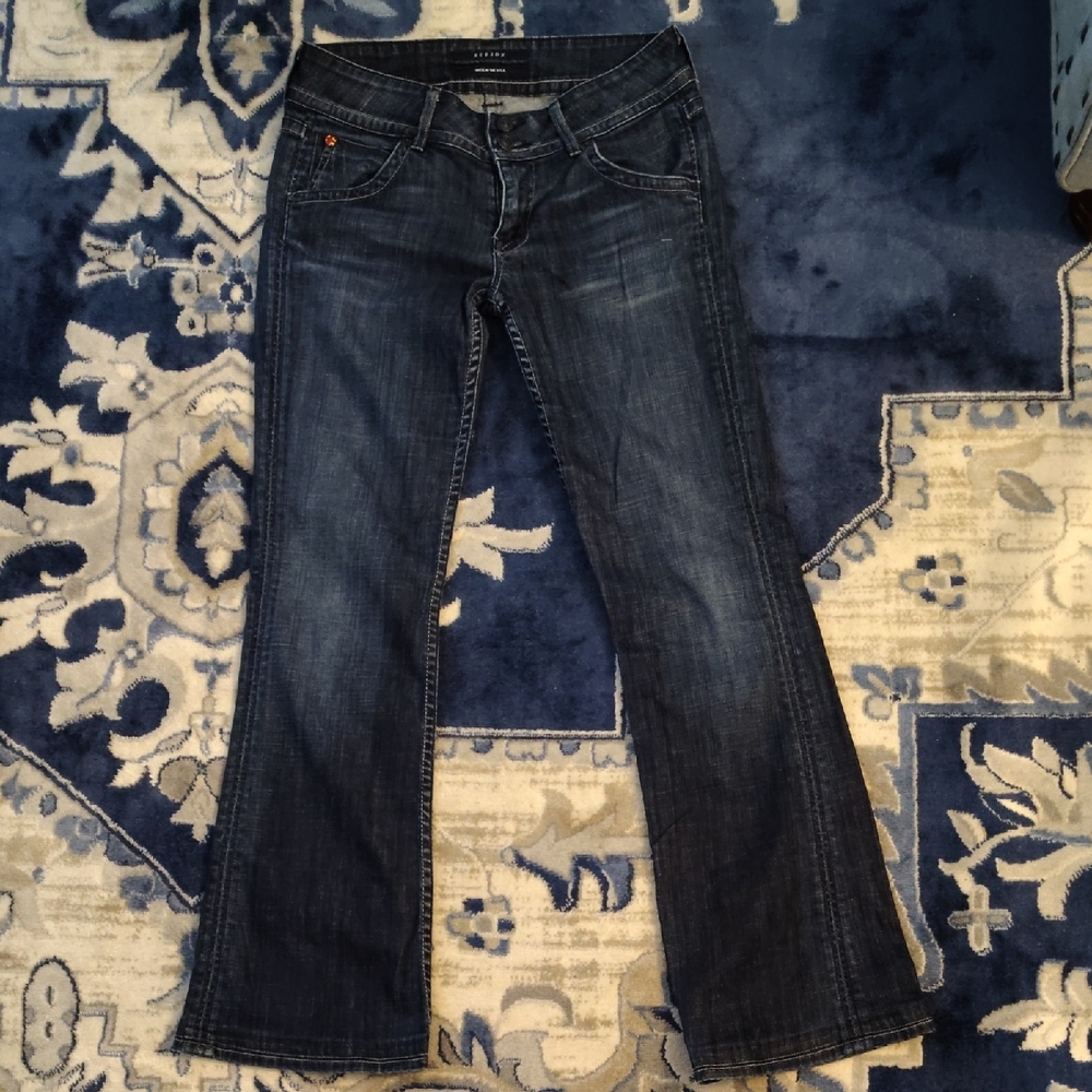 Women's Hudson Jeans Dark Blue Boot Cut Denim